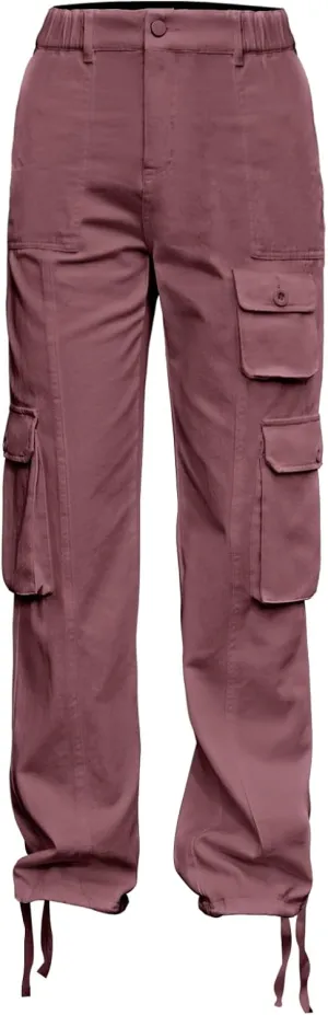 Women's Hiking Cargo Pants Joggers Cotton Casual Military Army Combat Work Pants with 7 Pocket