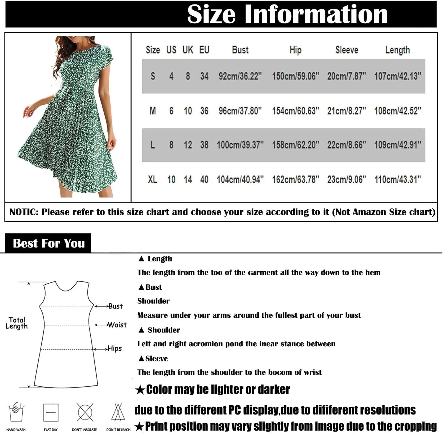 Womens Short Sleeve Midi Dresses Spring Casual Crew Neck Belted Pleated A Line Flowy Wedding Guest Party Dress