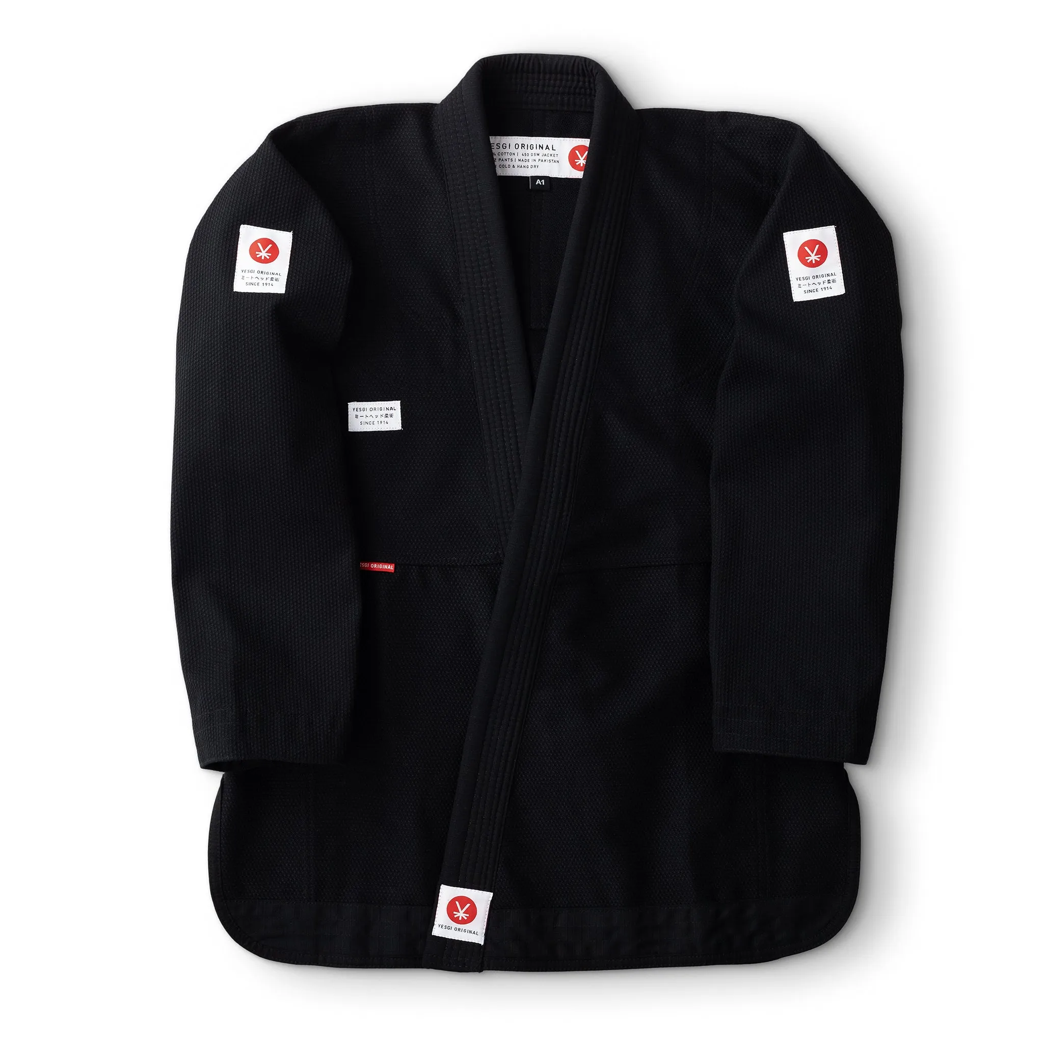 Yesgi Jiu Jitsu Kimono - Black