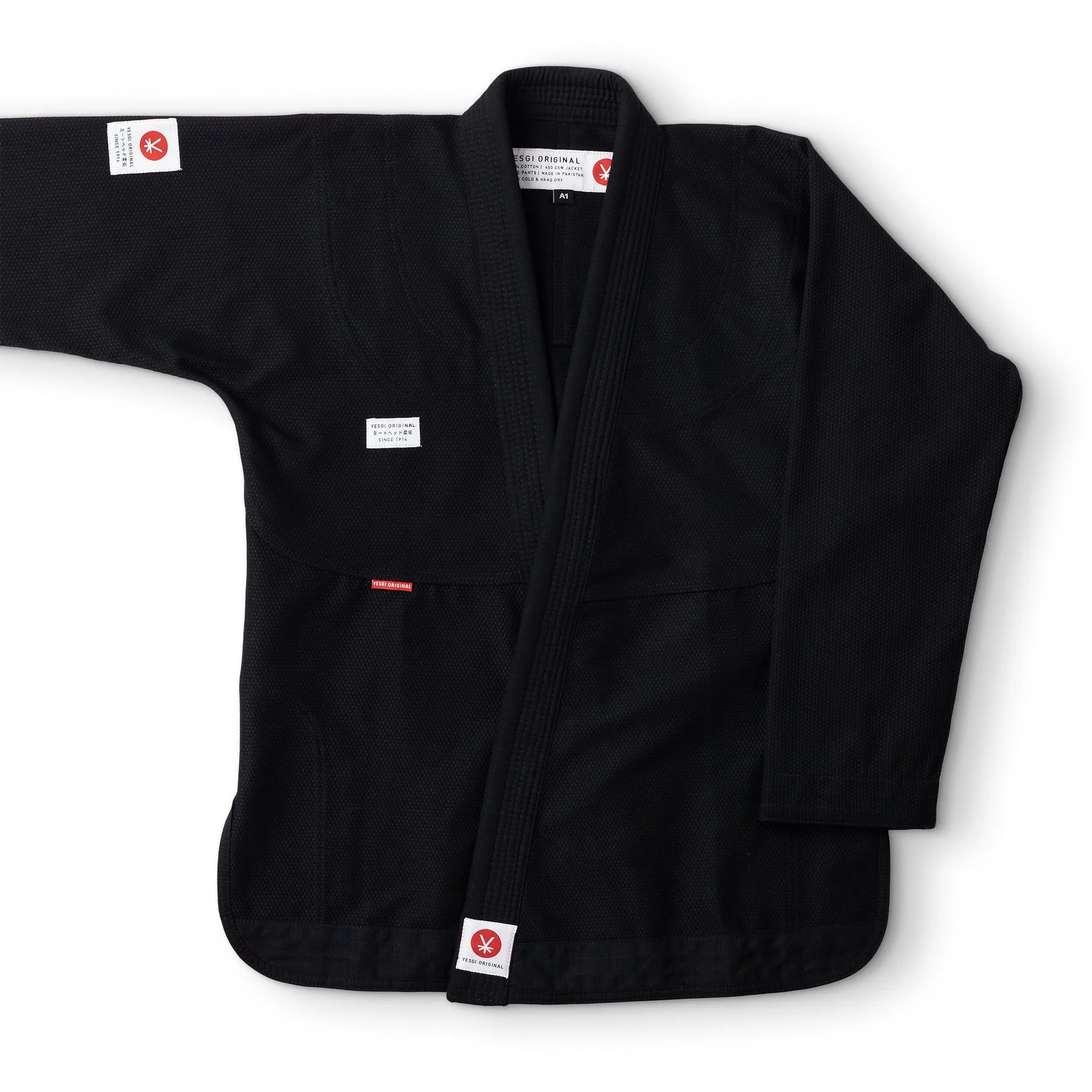Yesgi Jiu Jitsu Kimono - Black