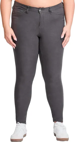 YMI Women's Hyperstretch Skinny Work Casual Mid-Rise Pants-P748931am