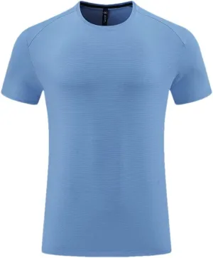 Youllyuu Quick Dry Sport T Shirt Men Short Sleeves Summer Casual Oversize T-Shirts Solid Color Gym Top Tees