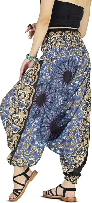 Your Cozy Harem Pants for Women Hippie Clothes Hammer Pants Jumpsuit Casual Loose Beach Sweatpants Baggy Boho Yoga Trousers