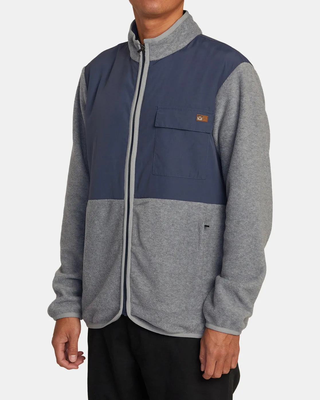 Yukon Zip-Up Hooded Fleece - Heather Grey