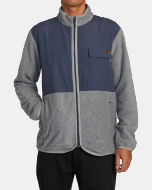 Yukon Zip-Up Hooded Fleece - Heather Grey