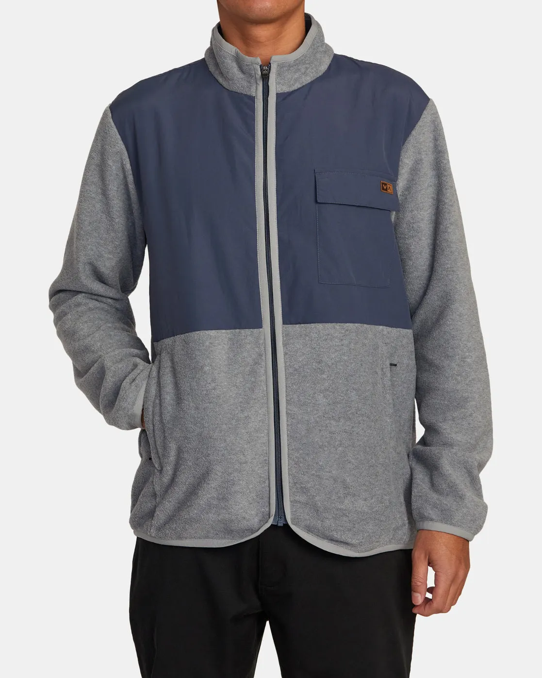 Yukon Zip-Up Hooded Fleece - Heather Grey