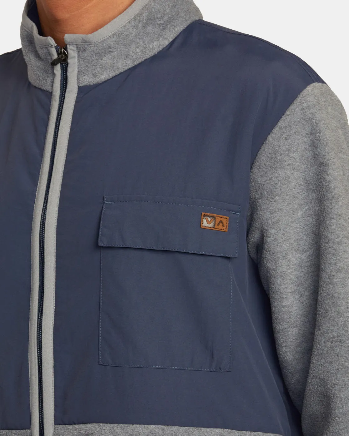 Yukon Zip-Up Hooded Fleece - Heather Grey