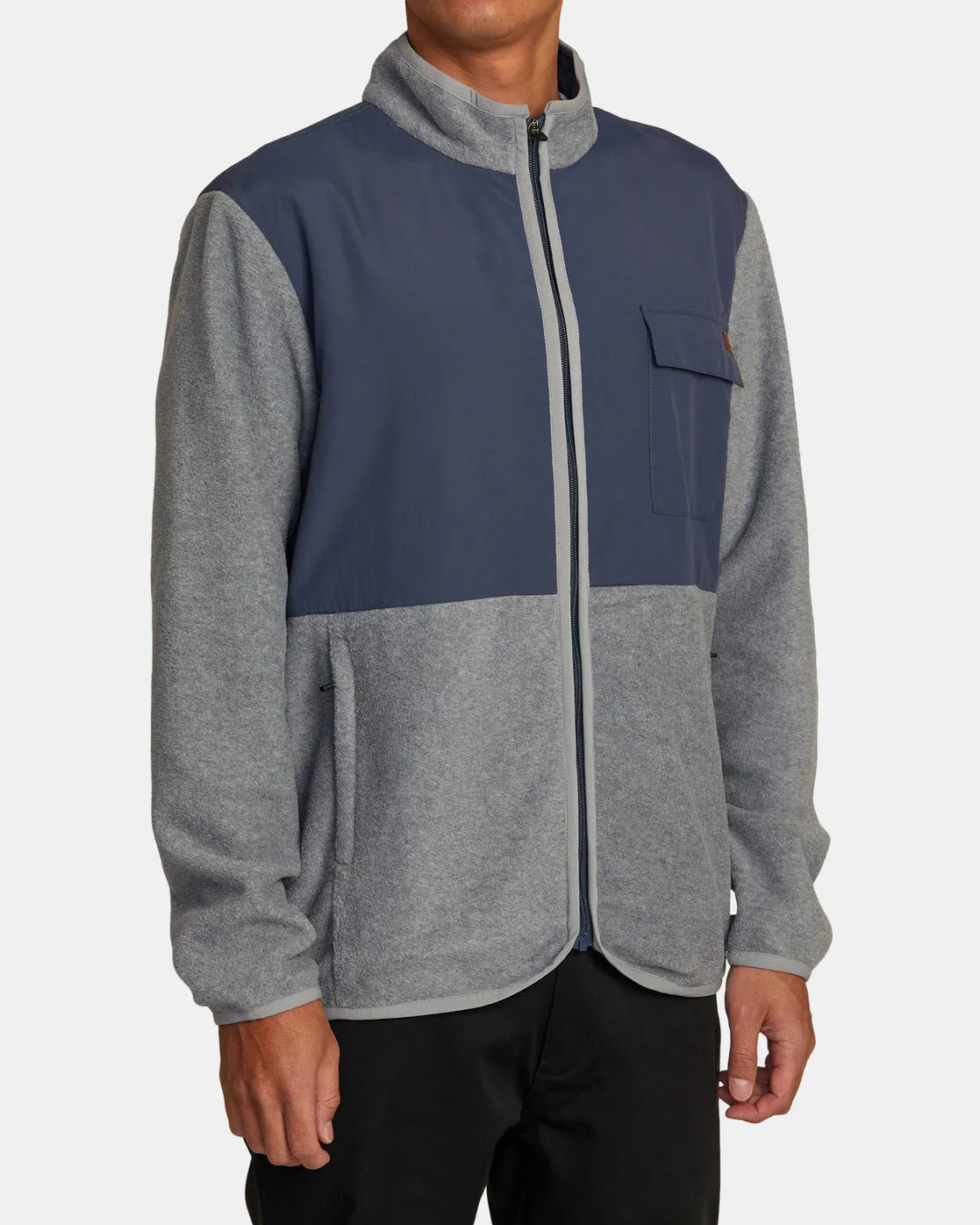 Yukon Zip-Up Hooded Fleece - Heather Grey